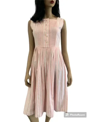 1950s Vintage Cotton Dress #R12  Includes   AUS POSTAGE