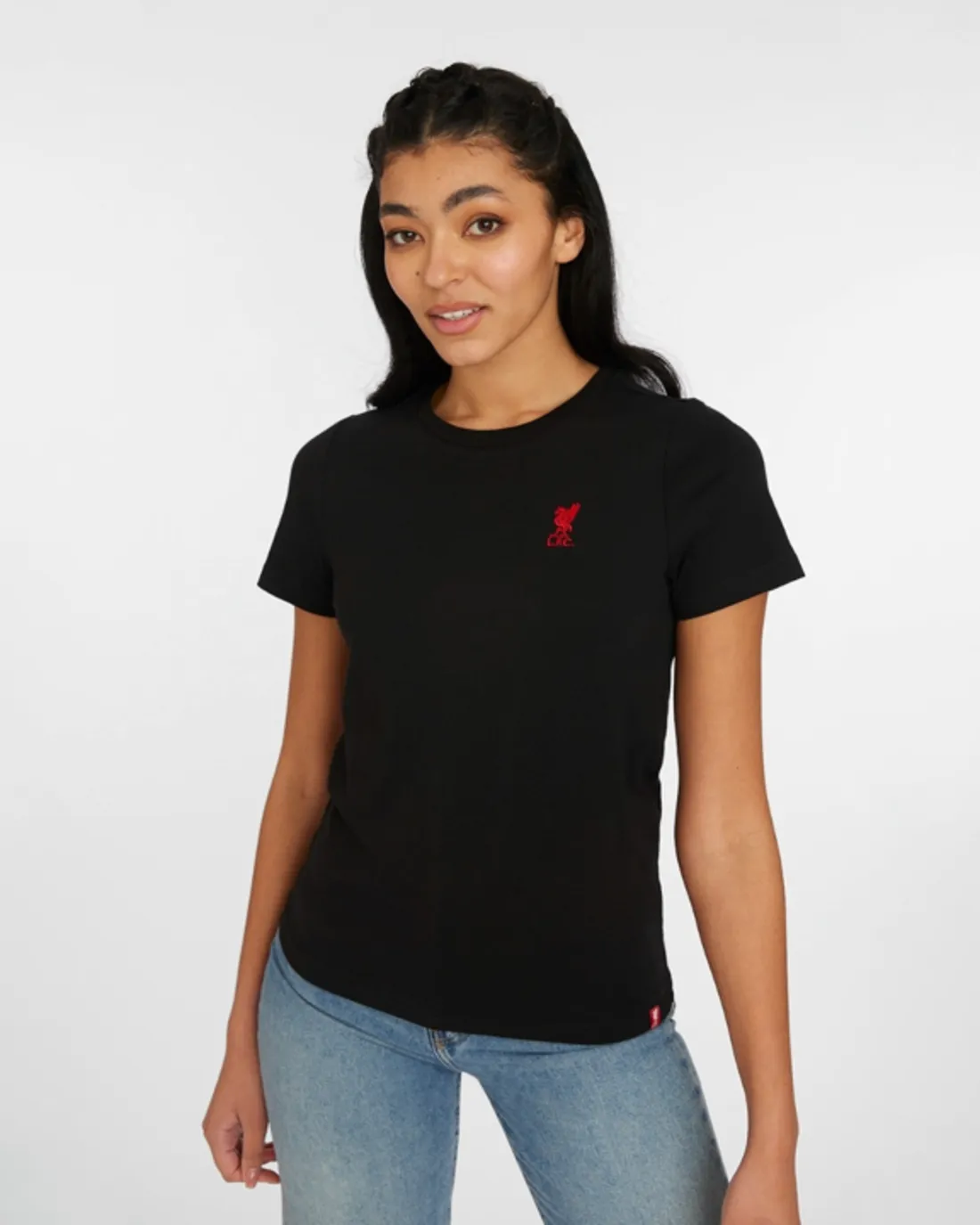 LFC Women's Liverbird Tee BLACK