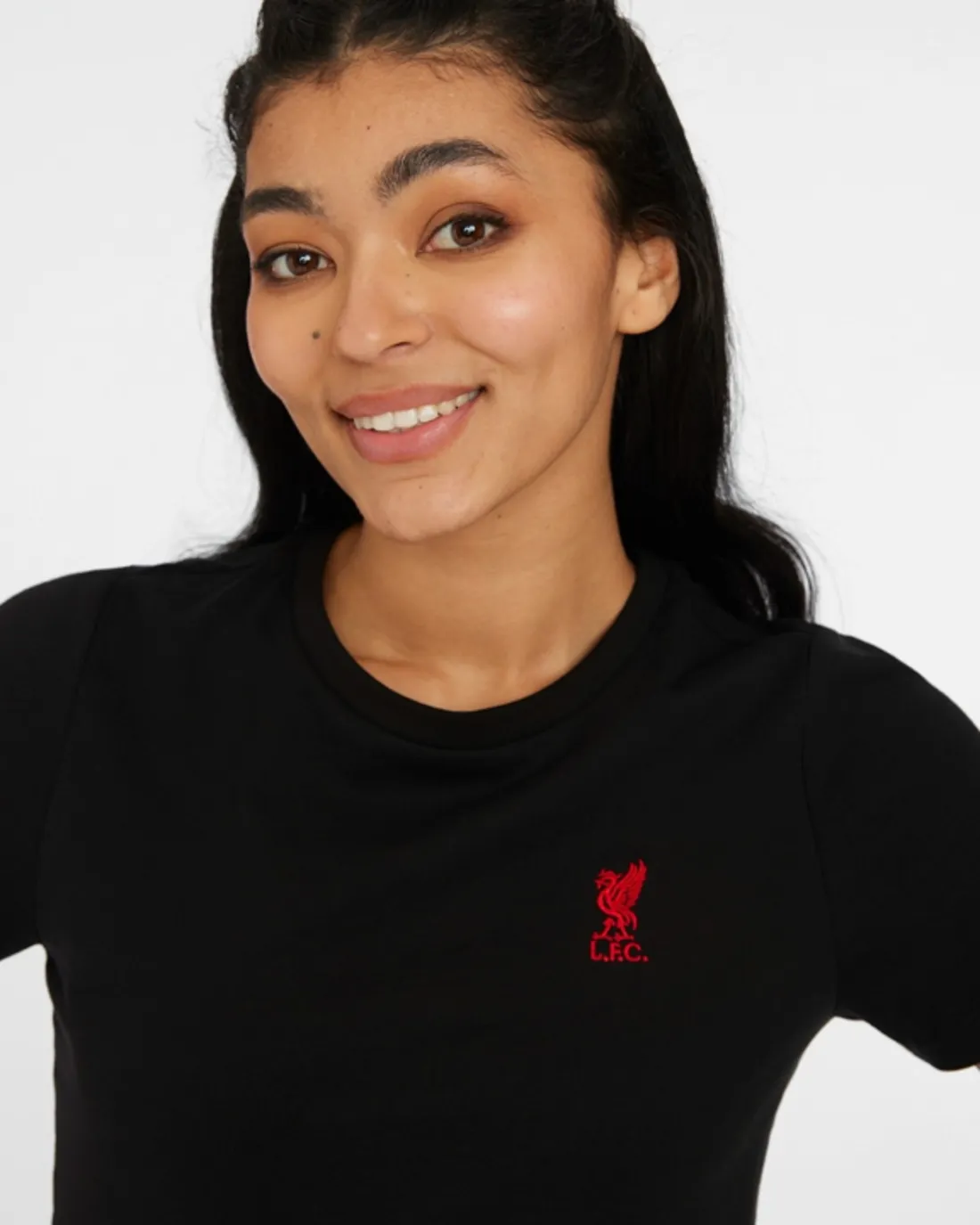 LFC Women's Liverbird Tee BLACK