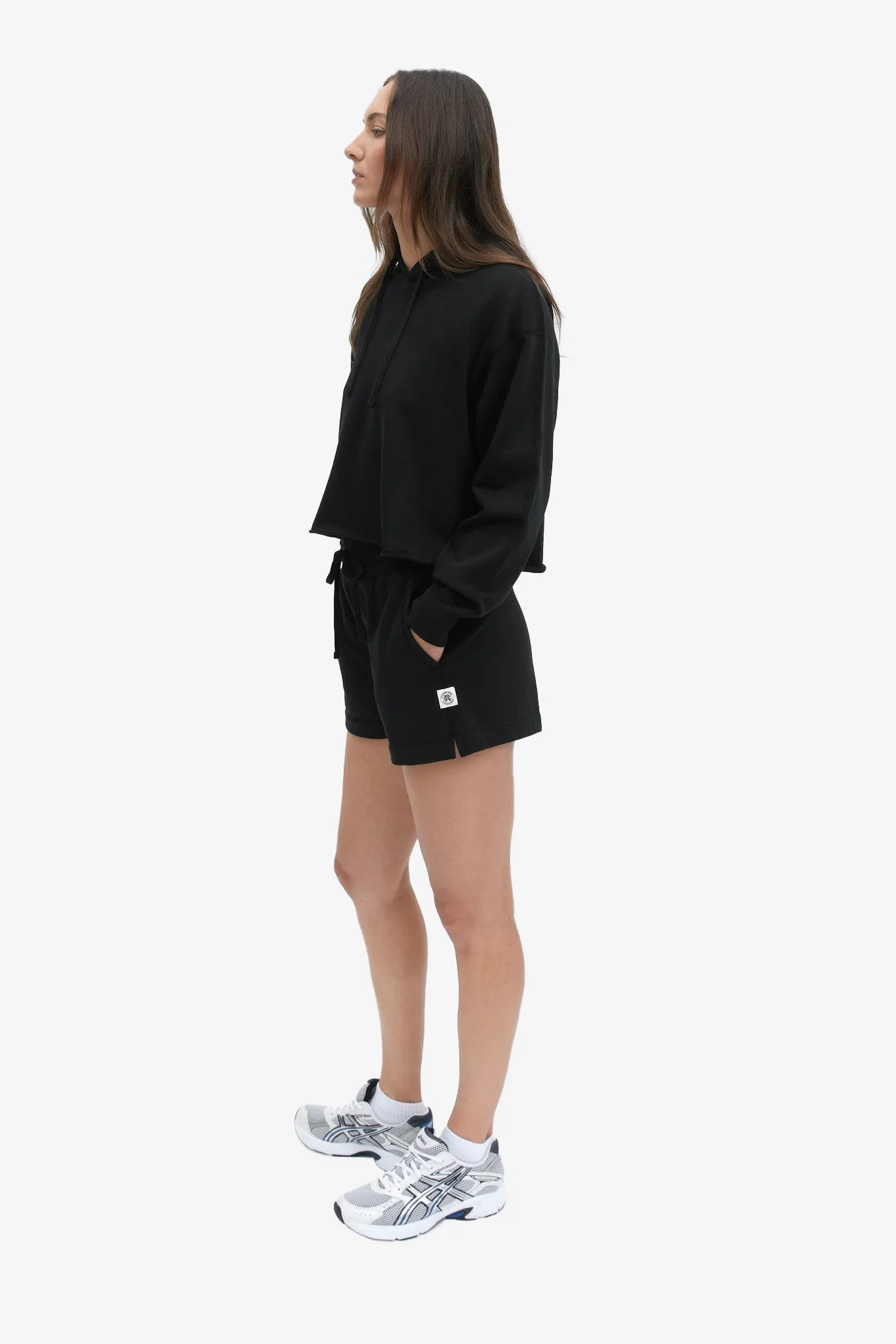 Lightweight Terry Sweatshort - Black