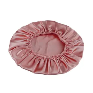 Silk Hair Bonnet - Double side no edge - Dusty Pink